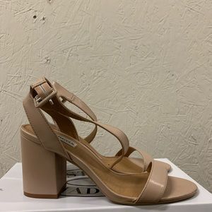 Steve Madden Malia Blush Chunky Heels